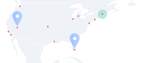 Use Geo Location map to see your visitors' geographic location ウェブサイト訪問者の地理的分布