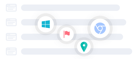Check who's on your website Provide Support ライブチャットソフトウェアにおけるウェブサイト訪問者情報