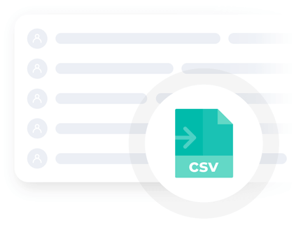 Create all your agents' profiles in bulk by importing them from a preconfigured CSV-file Chat agent profiles import from CSV